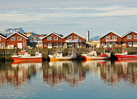 Boat harbor in Bodø