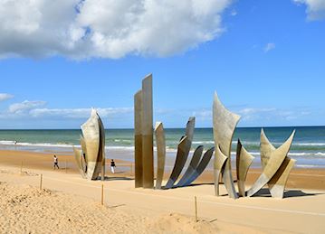 Omaha Beach Memorial Normandy, France